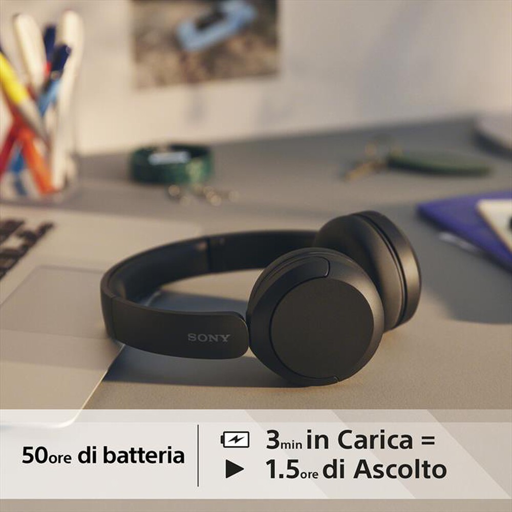 SONY - Cuffie Bluetooth on ear WHCH520B.CE7-Nero | Euronics