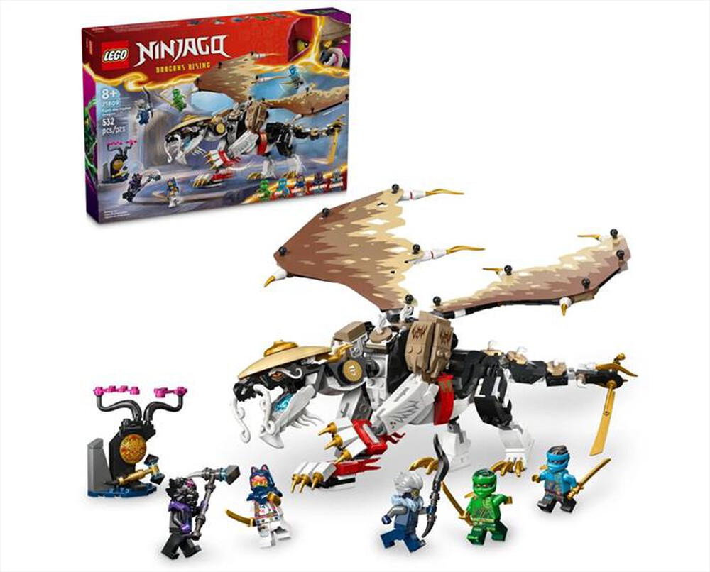 "LEGO - NINJAGO Egalt il Drago Maestro - 71809-Multicolore"