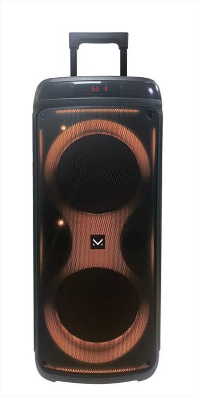 MAJESTIC - Party speaker a trolley FLAME T88-NERO