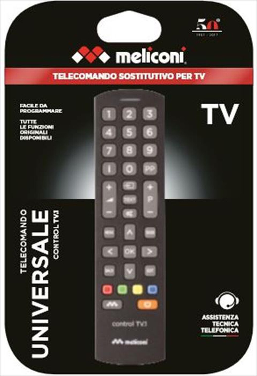 MELICONI - CONTROL TV.1 - ABS / Antracite | Euronics